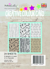 Polkadoodles Creative Colour Card Patterns A5 Pack