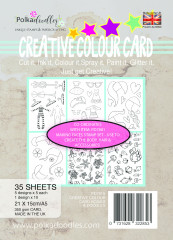 Polkadoodles Creative Colour Bodies and Doodles A5 Card Pack