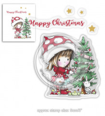 Clear Stamps - Winnie Christmas Tree