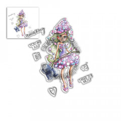 Polkadoodles Clear Stamps - Hyacinth Darling Bud