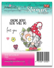 Polkadoodles Clear Stamps - Gnome Body Else Will Do
