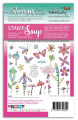 Polkadoodles Clear Stamps - Stamp Soup Garden Glory
