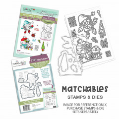 Polkadoodles Clear Stamps - Gnome Let it Snow