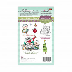 Polkadoodles Clear Stamps - Gnome for Christmas