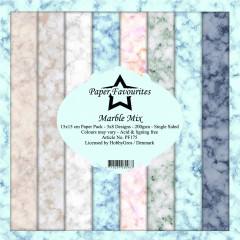 Paper Favourites Marble Mix 6x6 Paper Pack