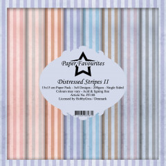 Paper Favourites Distressed Stripes II 6x6 Paper Pack