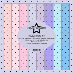 Paper Favourites Polka Dots No. 1 6x6 Paper Pack