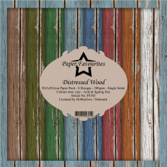 Paper Favourites Distressed Wood 12x12 Paper Pack