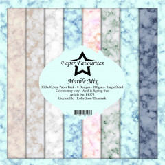 Paper Favourites Marble Mix 12x12 Paper Pack