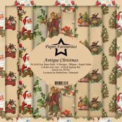 Paper Favourites Antique Christmas 12x12 Paper Pack