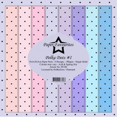 Paper Favourites Polka Dots No. 1 12x12 Paper Pack