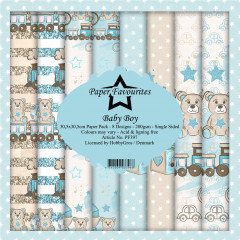 Paper Favourites Baby Boy 12x12 Paper Pack
