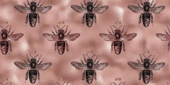 Paper Favourites Rose Gold Bee Slim Paper Pack