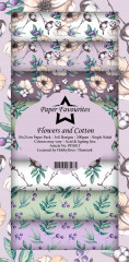Paper Favourites Flowers and Cotton Slim Paper Pack