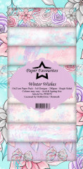 Paper Favourites Winter Wishes Slim Scrap Paper Pack