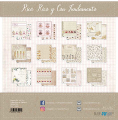 Rico Rico Y Con Fundamento Mini Scrap Paper Pack