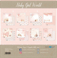 Baby Girl World Mini Scrap Paper Pack