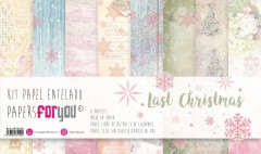 Last Christmas Canvas 12x12 Paper Pack