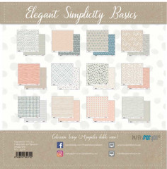 Elegant Simplicity Basics Mini Scrap Paper Pack