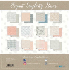 Elegant Simplicity Basics 12x12 Paper Pack