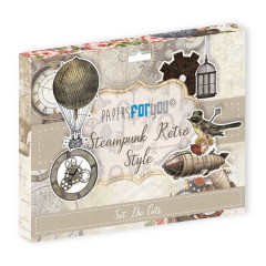Papers for You Die Cuts - Steampunk Retro Style