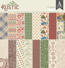 Rustic 12x12 Paper Pad