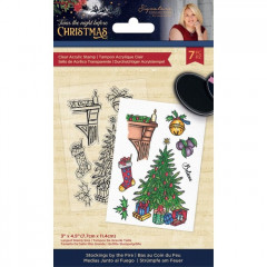 Clear Stamps - Twas the Night Before Stockings by the Fire