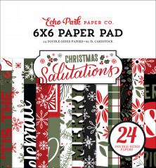 Christmas Salutations 6x6 Paper Pad