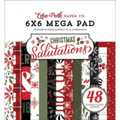 Christmas Salutations 6x6 Mega Paper Pad