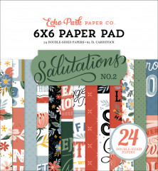 Salutations No.2 6x6 Paper Pad