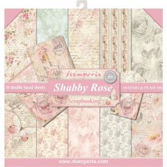 Shabby Rose 12x12 Paper Pack