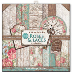 Roses & Laces 12x12 Paper Pack