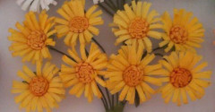 Paper Flowers - Daises Yellow