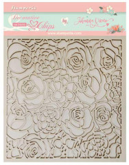 Stamperia Decorative Chips - Texture of Roses
