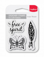 Clear Stamps - Free Spirit