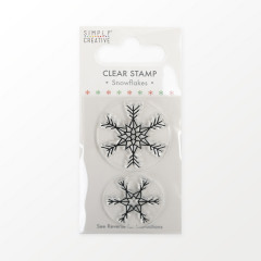 Simply Creative Clear Stamps - Snowflakes