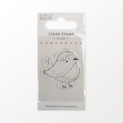Simply Creative Clear Stamps - Robin