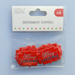 Simply Creative Sentiment Card Toppers
