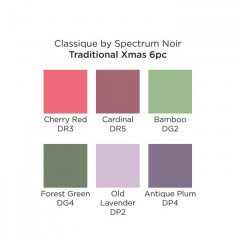 Spectrum Noir Classique Set - Traditional Christmas
