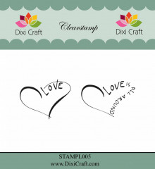 Clear Stamps - Heart Love