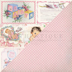 Swaddle Girl 12x12 Paper Pad