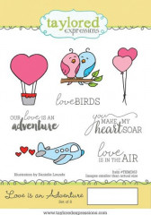 Cling Stamps - Love is an Adventure