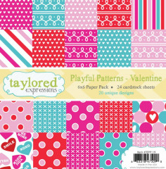 Playful Patterns Valentine 6x6 Paper Pack