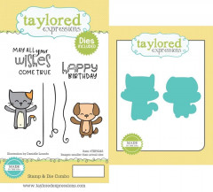 Cling Stamps + Die Combo - Yippee Critters