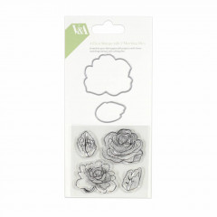 Cutting Die and Stamp Set - V&A Flower