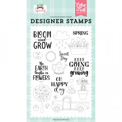 Clear Stamps - Sweet Day, Welcome Spring