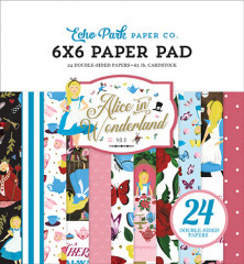 Alice in Wonderland No. II 6x6 Paper Pad