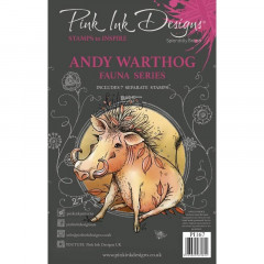 Pink Ink Designs Clear Stamps - Andy Warthog