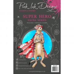 Pink Ink Designs Clear Stamps - Super Hero