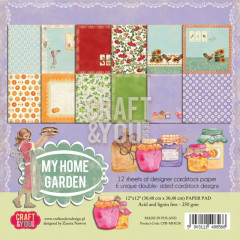 My Home Garden 12x12 Paper Pad